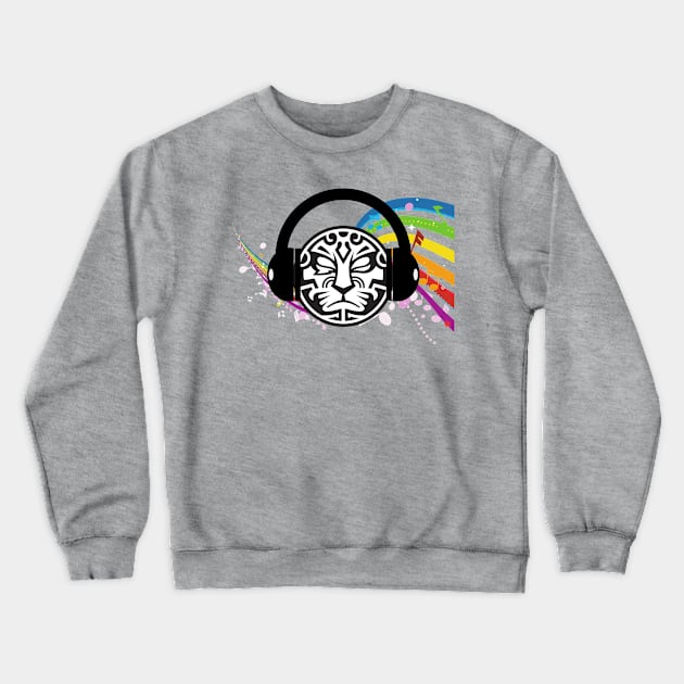 Jinrai Feel The Music Crewneck Sweatshirt by Mister Jinrai